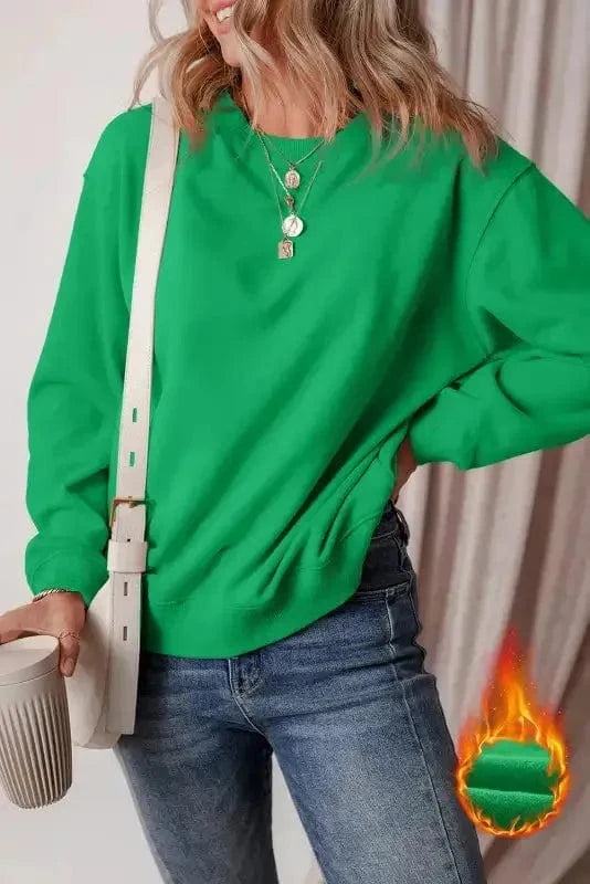 Sweatshirts Relaxed Fit Terry Sweatshirt