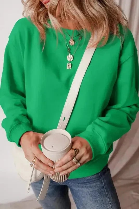 Sweatshirts Relaxed Fit Terry Sweatshirt