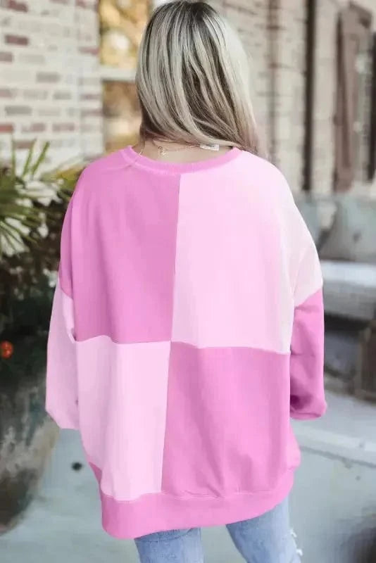 Sweatshirts Sorbet Shades High Low Sweatshirt