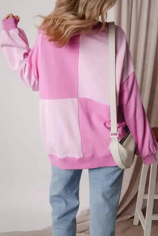 Sweatshirts Sorbet Shades High Low Sweatshirt