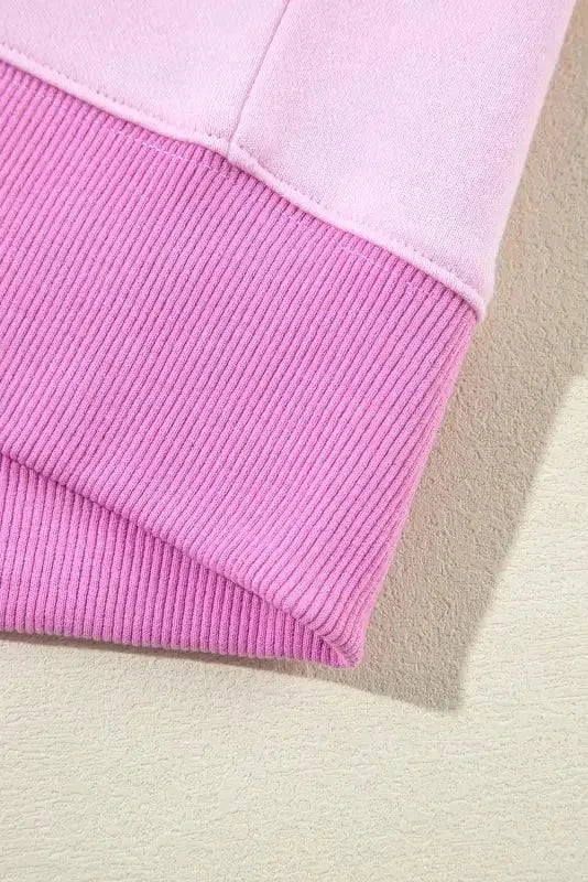 Sweatshirts Sorbet Shades High Low Sweatshirt