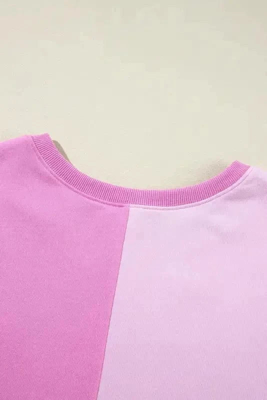 Sweatshirts Sorbet Shades High Low Sweatshirt
