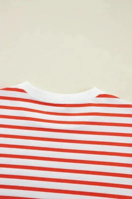 Sweatshirts Urban Stripe Loose Sweatshirt
