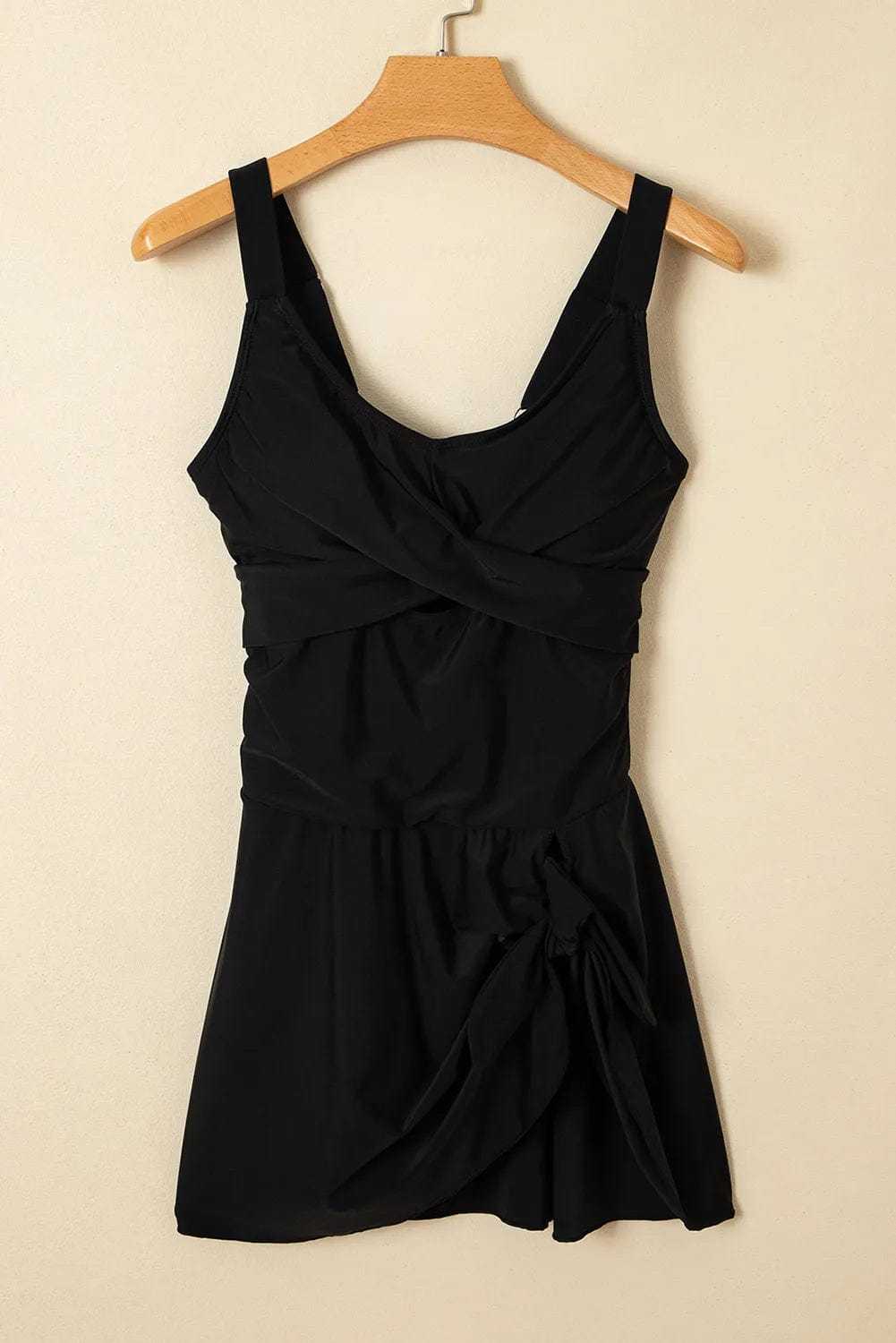 Swim Dresses Black Swim Dress - One-Piece