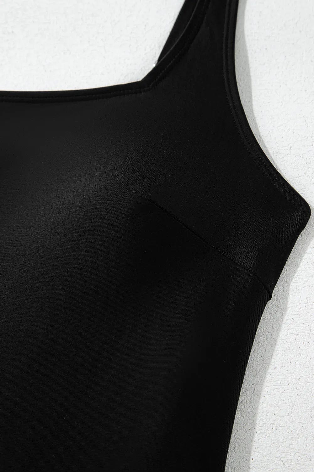 Swim Dresses Sleek Side-Tied Swim Dress