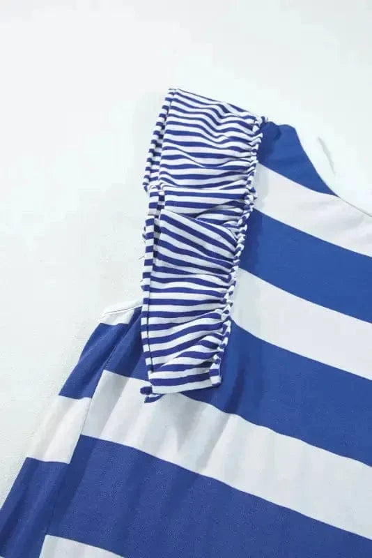 T Shirt Dresses Sooty Stripe Swirl Tunic Dress