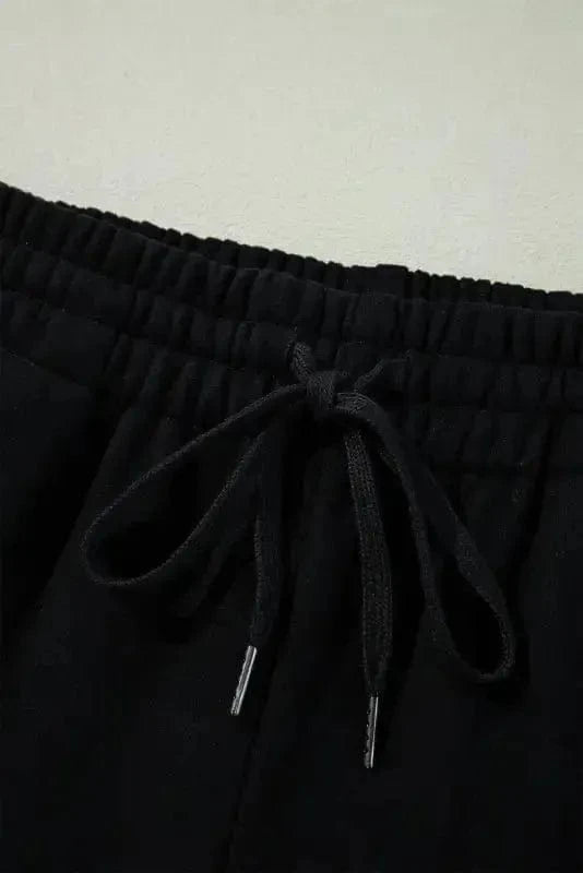 Thermal Pants EasyTone Fleece Lined Trousers - Black