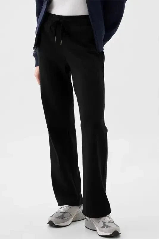 Thermal Pants EasyTone Fleece Lined Trousers - Black