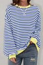 Tops/Sweatshirts & Hoodies Bold Trim Boxy Sweatshirt