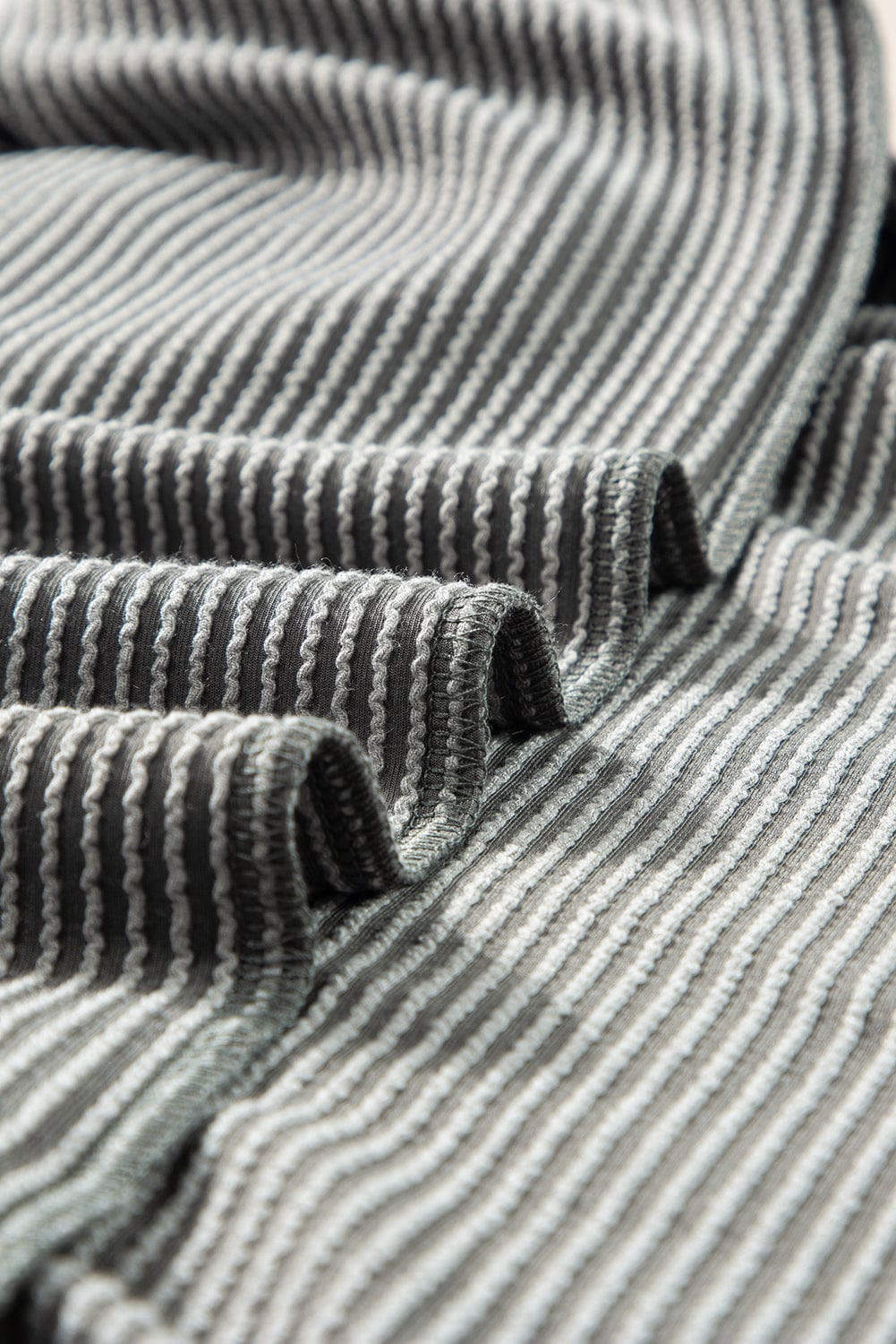 Tops/Tops & Tees Summer Knit Exposed Stitching T-shirt