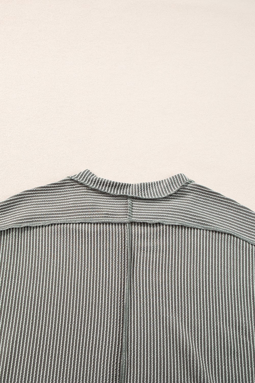 Tops/Tops & Tees Summer Knit Exposed Stitching T-shirt