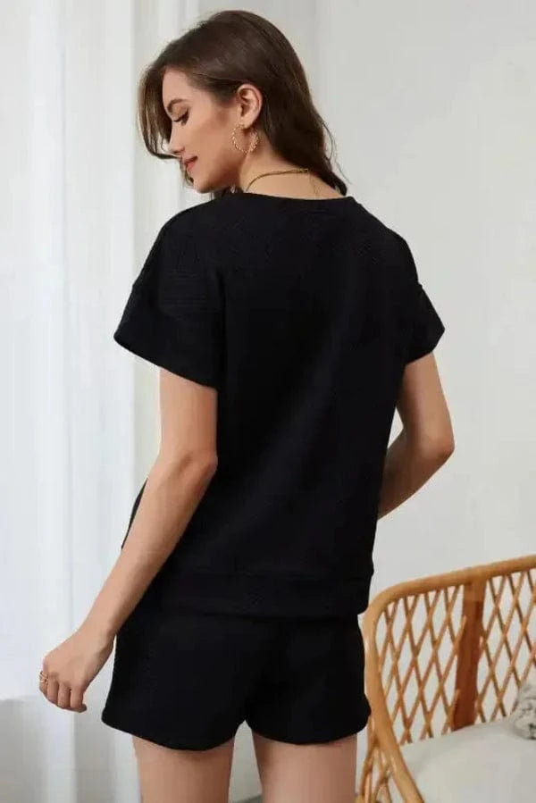 Two Piece Shorts Sets Fashionfitz 2 Piece Shorts Outfit Women - Stylish Set