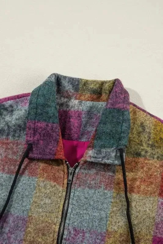 Vests Zip 'n' Plaid Casual Vest