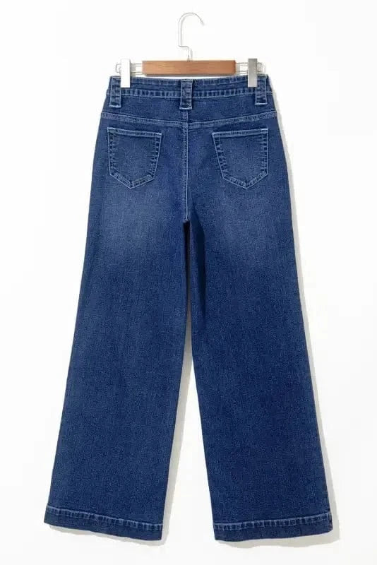 Wide Leg Jeans Nautical Breeze Wide-Cut Jeans