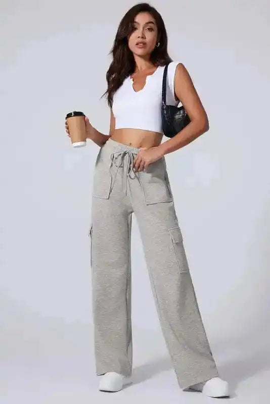 Yoga Pants BreezyBound Wide-Leg Fitness Pants