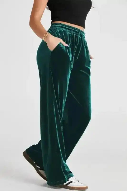 Yoga Pants Velvet Dream Flowy Trousers