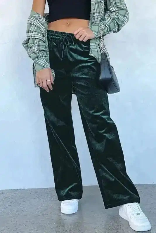 Yoga Pants Velvet Dream Flowy Trousers