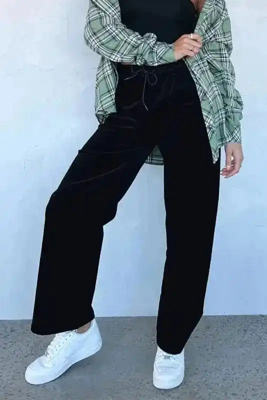 Yoga Pants Velvet Dream Flowy Trousers