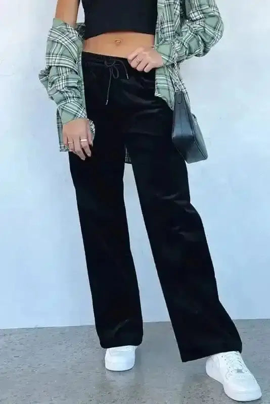 Yoga Pants Velvet Dream Flowy Trousers