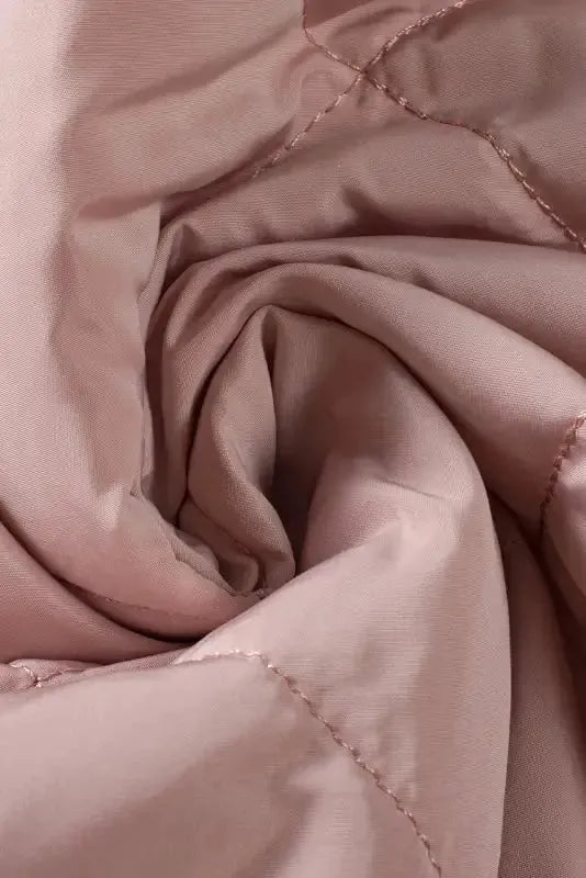 Fleece Lined Quilted Vest Coat - Fashionfitz