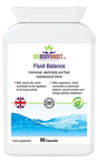 Fluid Balance Electrolyte Blend — mineral electrolyte complex for water balance, hormone health and energy, 90 vegan capsules, BioBodyBoost UK
