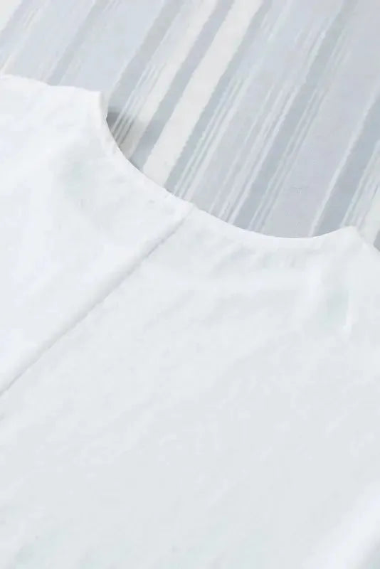 Green Smocked Wrist Shift Top - Fashionfitz