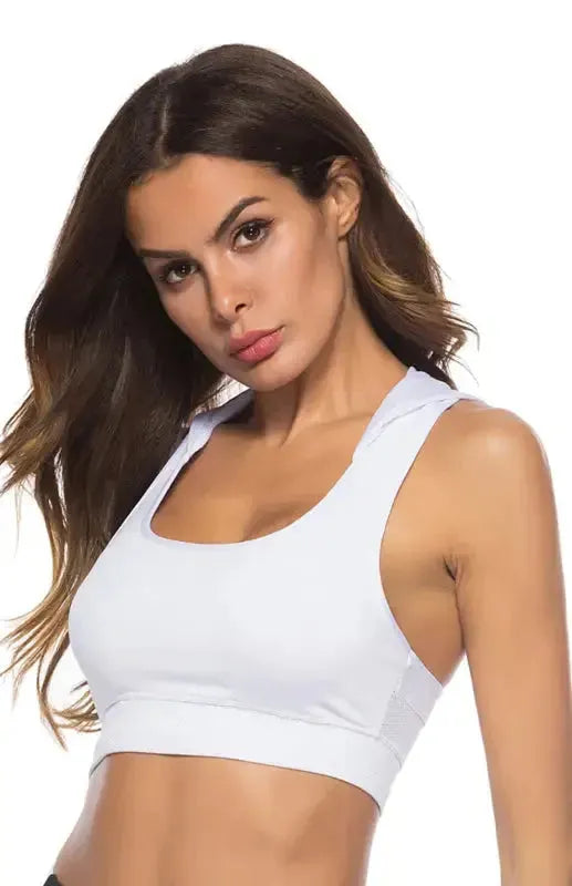 Incognito Hood Sports Bra - Fashionfitz