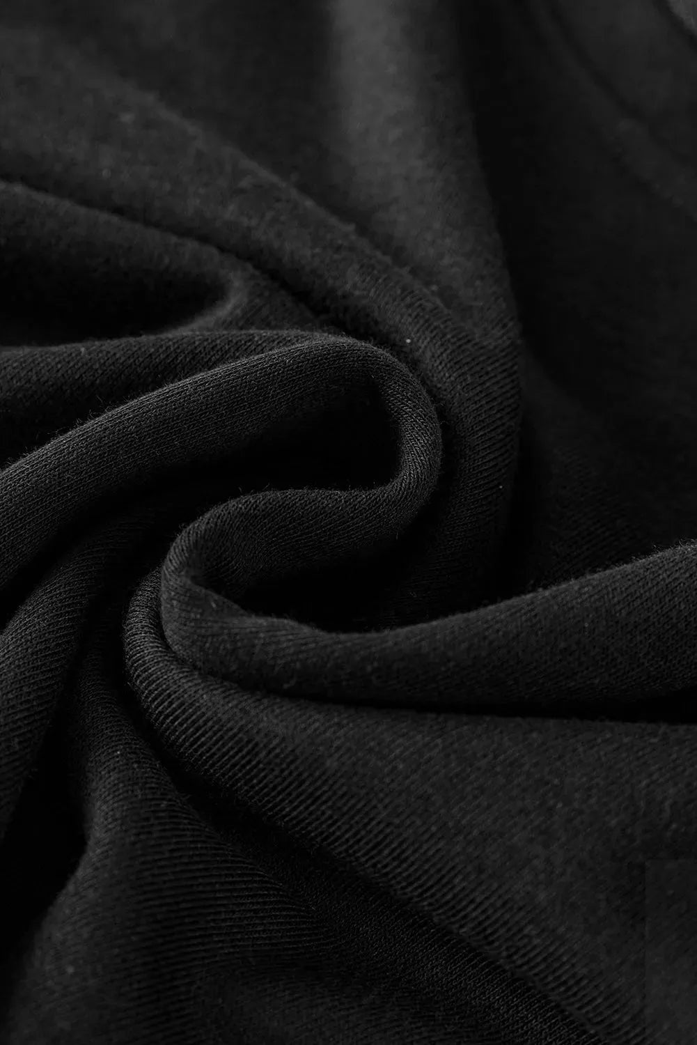 Black Solid Pullover and Seamed Casual Pants Set - Fashionfitz