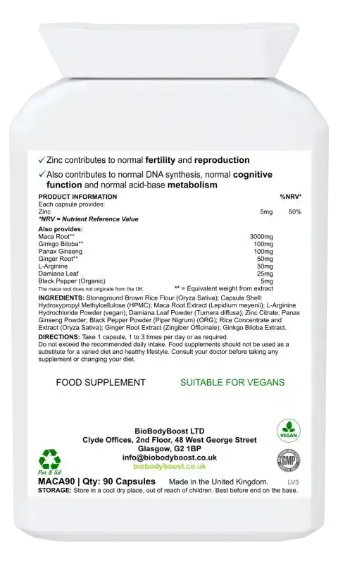 Maca Me Happy - Maca Root Special Formula - Fashionfitz