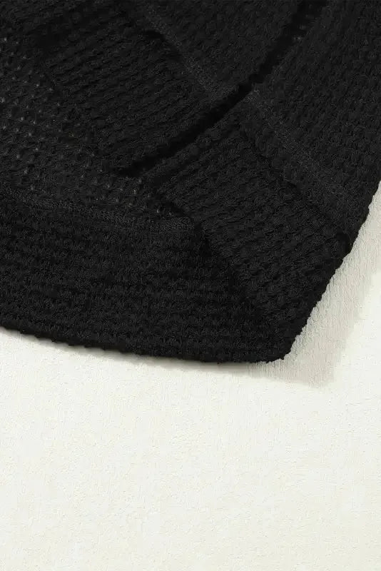 Moss Green Plus Size Textured Knit Long Sleeve Top - Fashionfitz