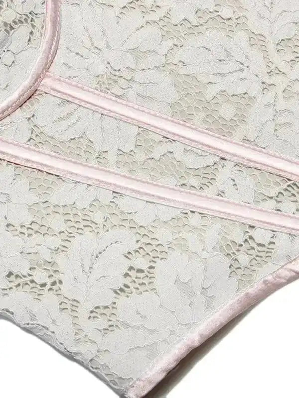 New Arrival Lace Babes Camisole Fishbone Top - Fashionfitz