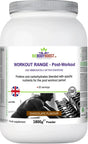 BioBodyBoost Post-Workout Drink Mix Chocolate 1800g — protein, carbs and amino acids recovery shake, UK