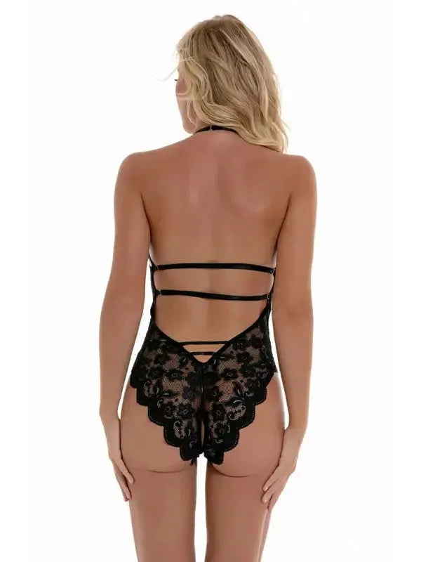 Red Passion Lace Teddy Lingerie - Fashionfitz