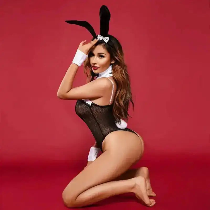 Sexy Bunny Bodysuit - Lace Cosplay Lingerie - Fashionfitz