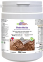 Shake Me Up Chocolate Vegan Protein Meal Shake — fortified with plant protein, vitamins and minerals, 500g chocolate flavour, BioBodyBoost UK