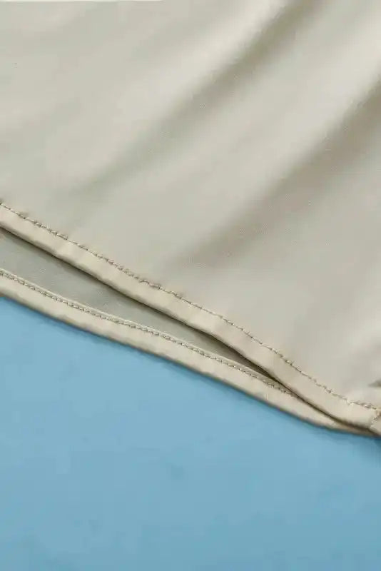 Silky Ruffle Sleeve Blouse- Leopard Print - Fashionfitz