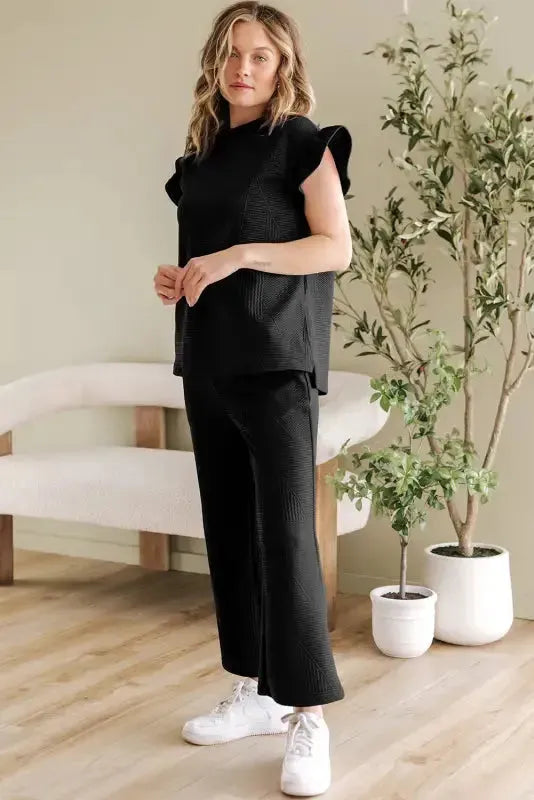 Summer Flair Trousers Set - Fashionfitz