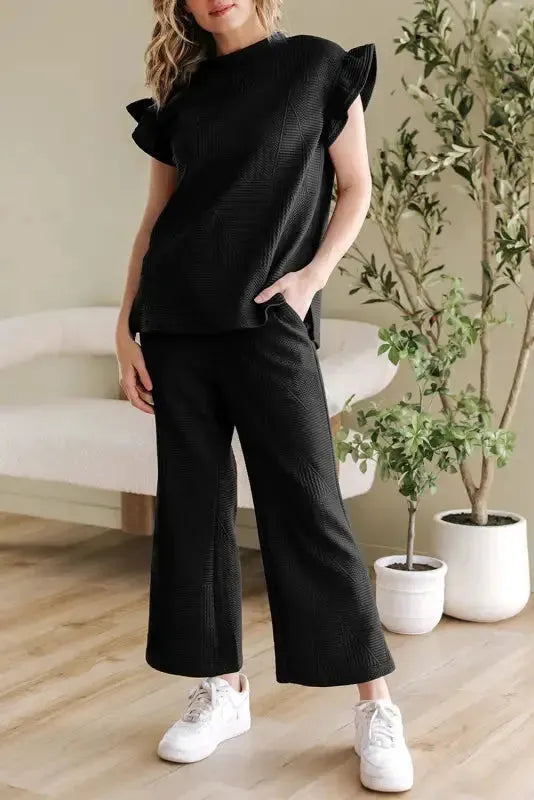 Summer Flair Trousers Set - Fashionfitz