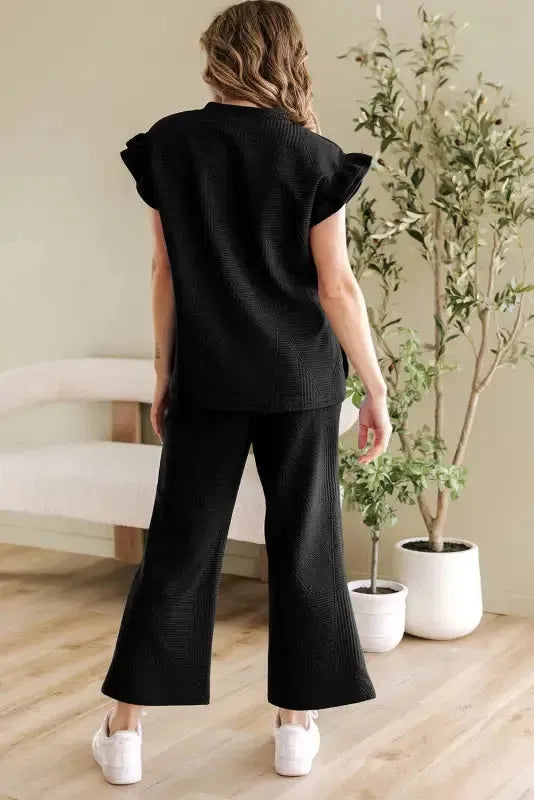 Summer Flair Trousers Set - Fashionfitz