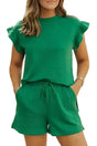 Skobeloff Textured Shorts Set - Fashionfitz