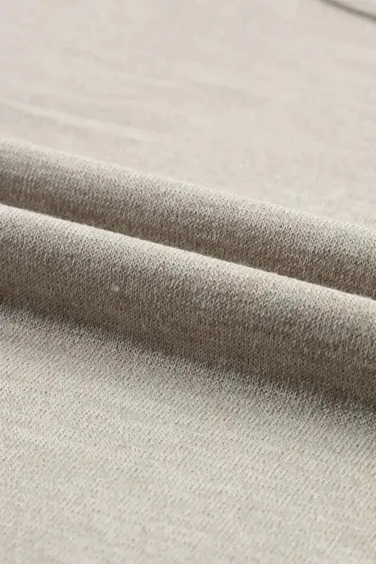 Smoke Gray Batwing Casual Tee - Fashionfitz