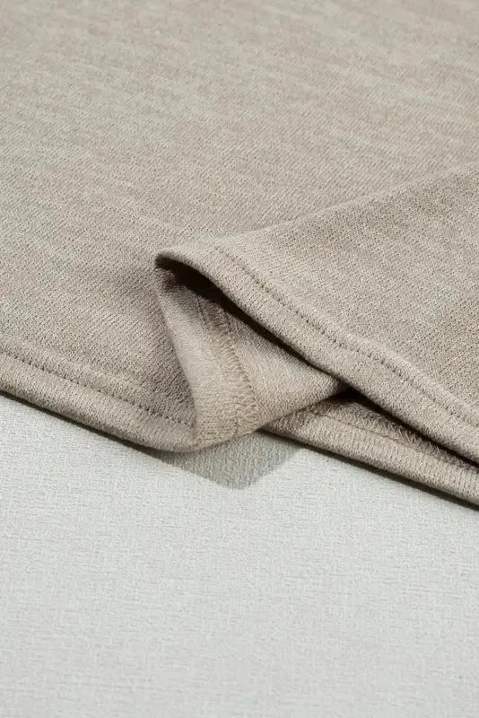 Smoke Gray Batwing Casual Tee - Fashionfitz