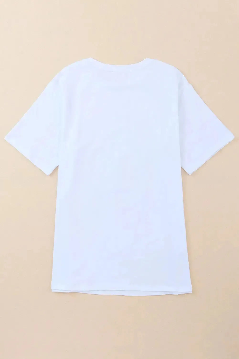White lets go girls western graphic tee