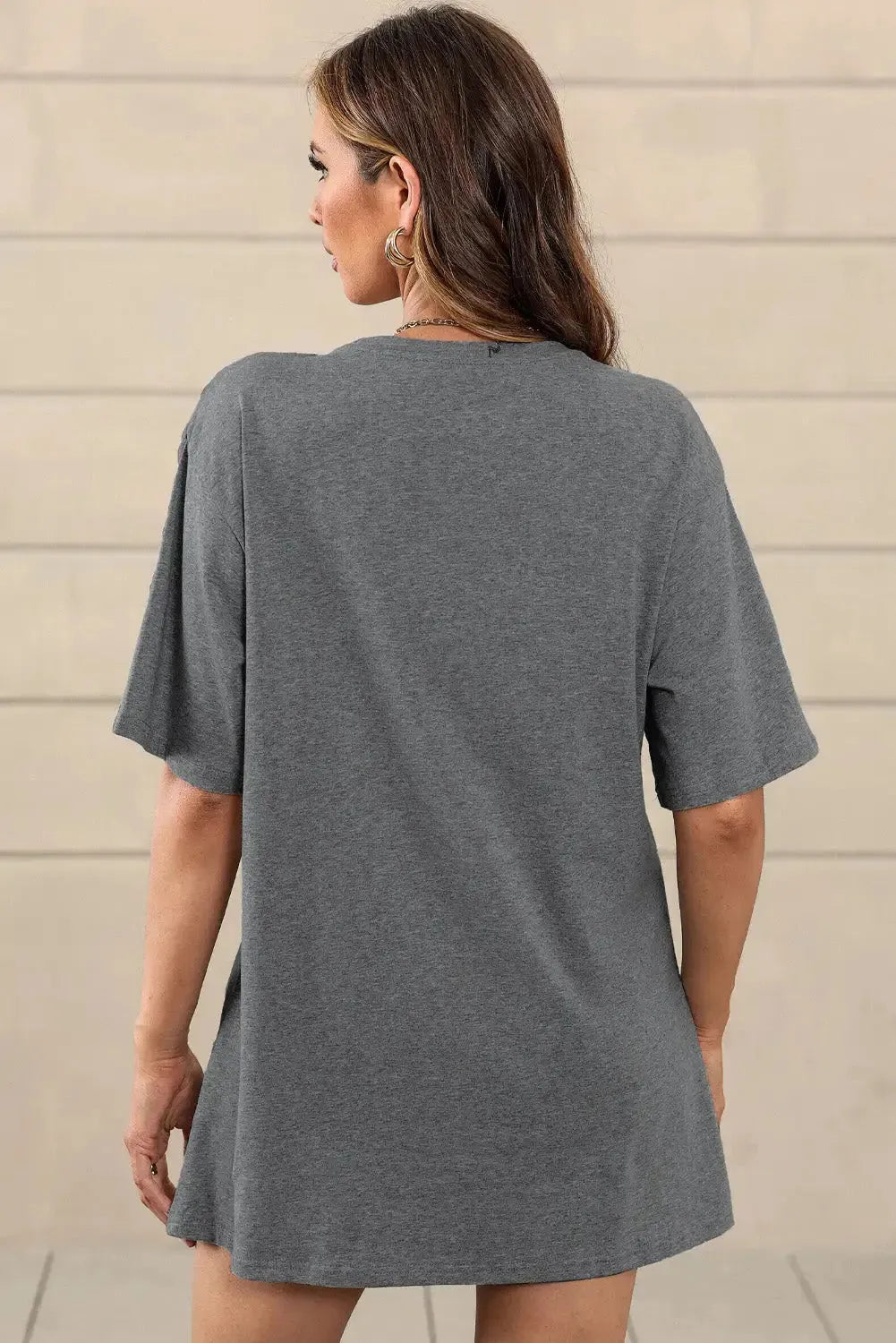 White lets go girls western graphic tee