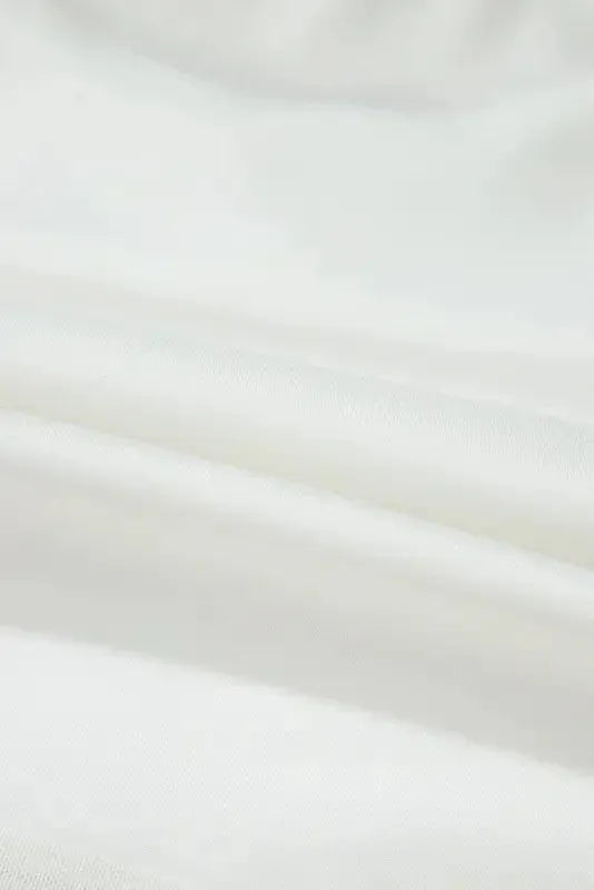 White Mesh Patchwork Bodysuit - Fashionfitz