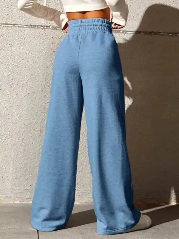 Wide Leg Loose Sweatpants Casual Trousers - Fashionfitz