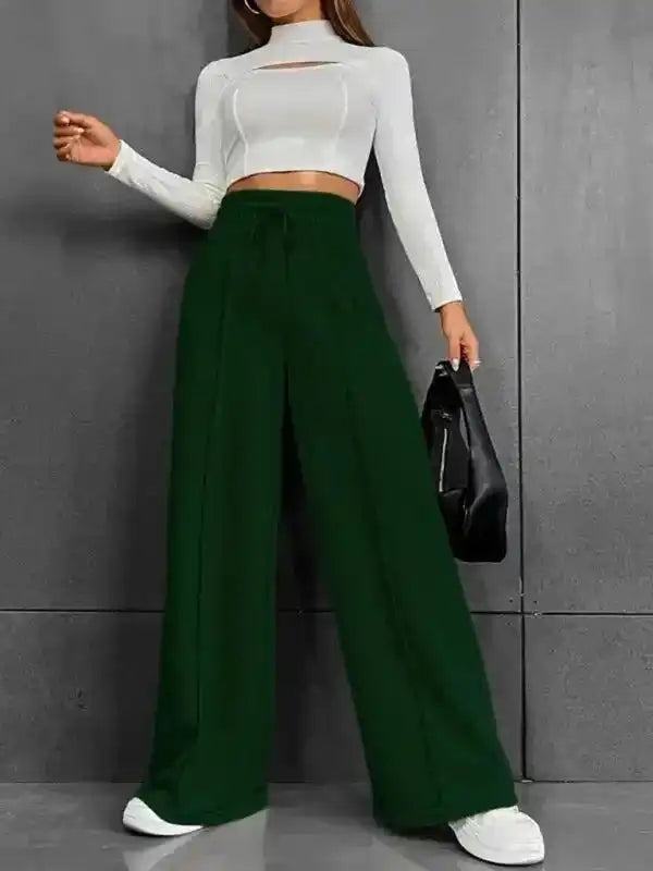 Wide Leg Loose Sweatpants Casual Trousers - Fashionfitz