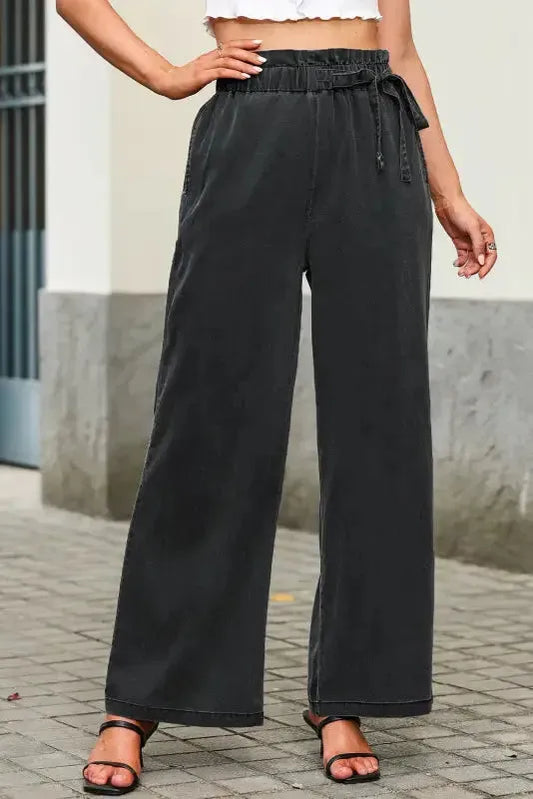 Wide Leg Tencel Jeans - Fashionfitz