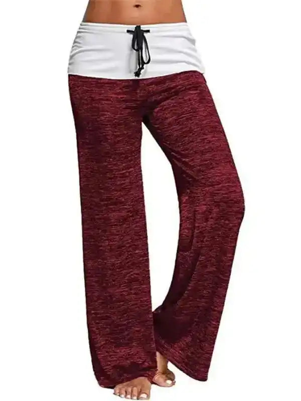 Yoga Quick Dry Wide Leg Sweatpants - Fashionfitz