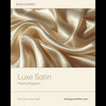 Satin skirts UK 2026 — luxurious satin fabric editorial fashion image